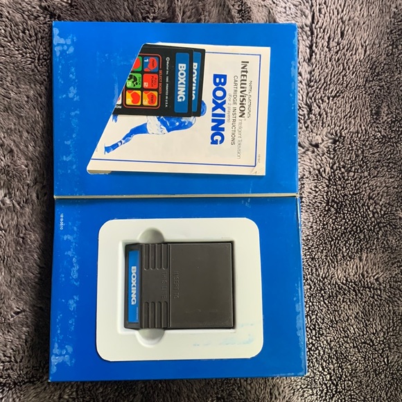 Boxing Mattel Intellivision - Complete w/ Game, Box & Manual - Picture 2 of 3